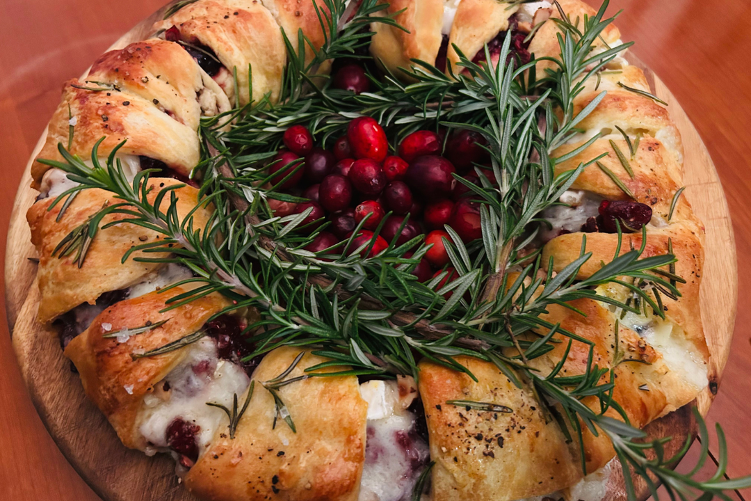 Holiday Savory Wreath