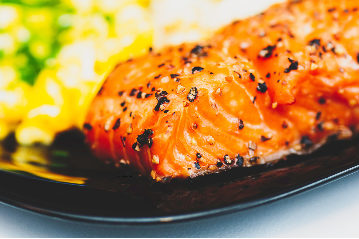 Salmon Bites made with Boreal Pepper with Staghorn Sumac