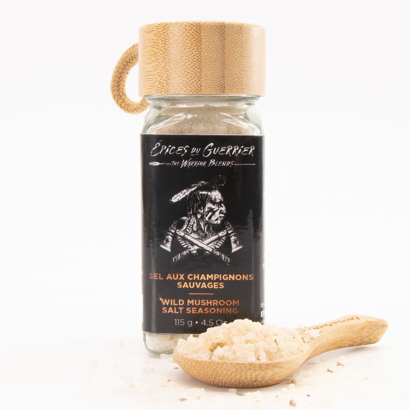 Wild Mushroom Finishing Salt – Hand Forged, Umami-Rich, Earthy & Savory Blend