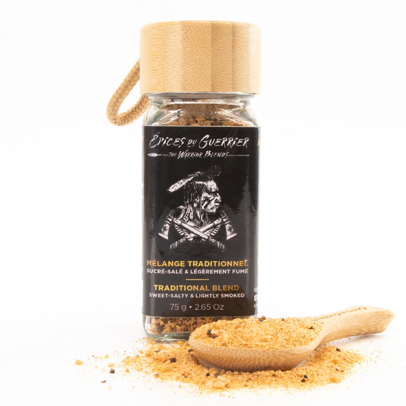 Traditional Warriors Blend Gift Log - Sweet & Savory with Maple and Green Alder Pepper