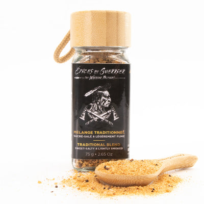 Traditional Warriors Blend Gift Log - Sweet & Savory with Maple and Green Alder Pepper