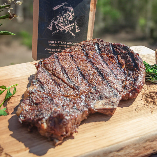 Au Café Coffee Rub – Arabica, Maple & Green Alder Pepper for Meat & Veggies - The Warrior Blends - USA