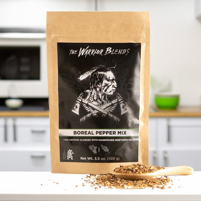 Boreal Pepper Blend – Sumac, Green Alder Pepper, White Cedar & Peppercorn - The Warrior Blends - USA