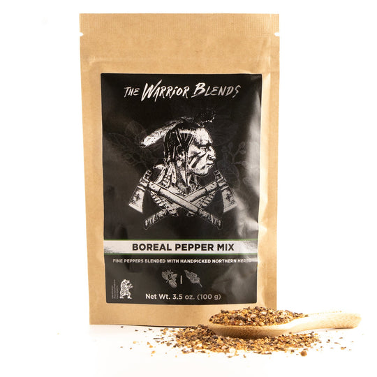 Boreal Pepper Blend – Sumac, Green Alder Pepper, White Cedar & Peppercorn - The Warrior Blends - USA
