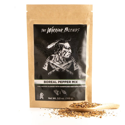 Boreal Pepper Blend – Sumac, Green Alder Pepper, White Cedar & Peppercorn - The Warrior Blends - USA