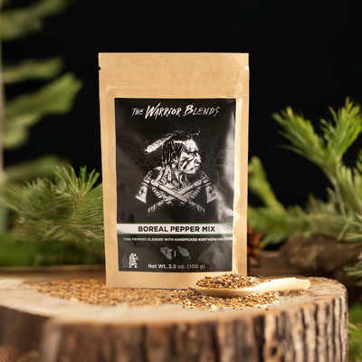 Boreal Pepper Blend | Sumac, White Cedar, Green Alder Pepper & Peppercorns