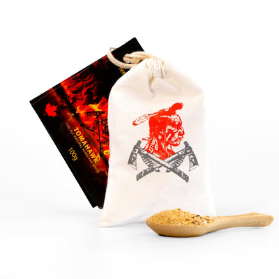 Tomahawk Warriors Blend – Smoky & Spicy Dry Rub with Maple & Green Alder Pepper - The Warrior Blends - USA