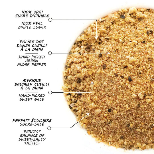 Traditional Warrior Blend – Sweet & Savory Maple Seasoning with Green Alder Pepper - The Warrior Blends - USA